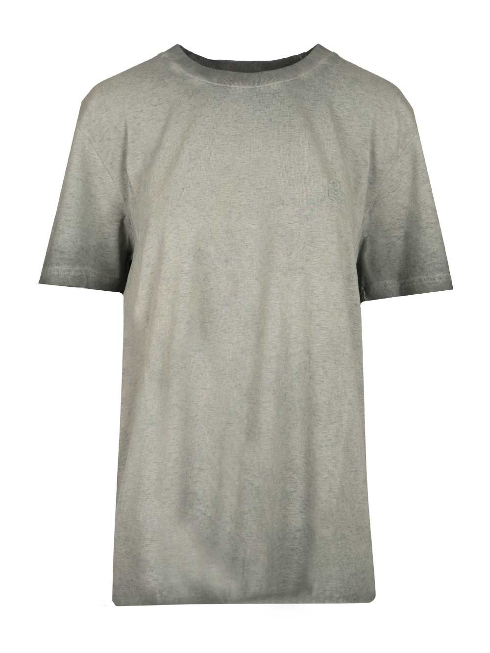 Marant Honoré T-Shirt - Green | cbfffc59ac0a78fc98a32d6ad4ad3b04d6477fc3