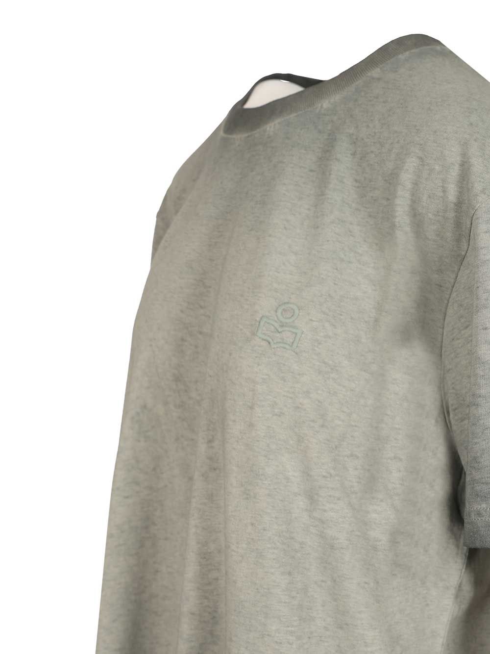 Marant Honoré T-Shirt - Green | 91bc324fd7b562d73ca28e5e4bd8b5ec72d42edd