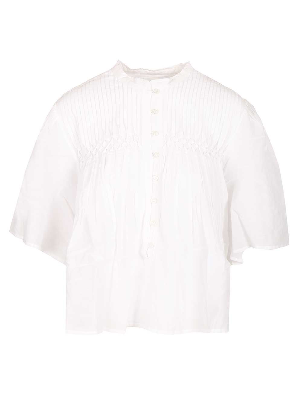 Marant Etoile Destiny Tops - White | 3962a828daeddbd44412d63e6706f48906ea14b6