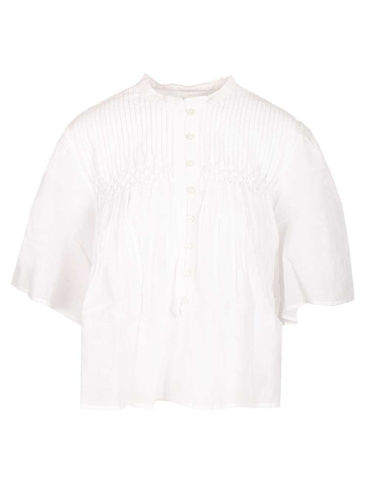 Marant Etoile Destiny Tops - White | 3962a828daeddbd44412d63e6706f48906ea14b6