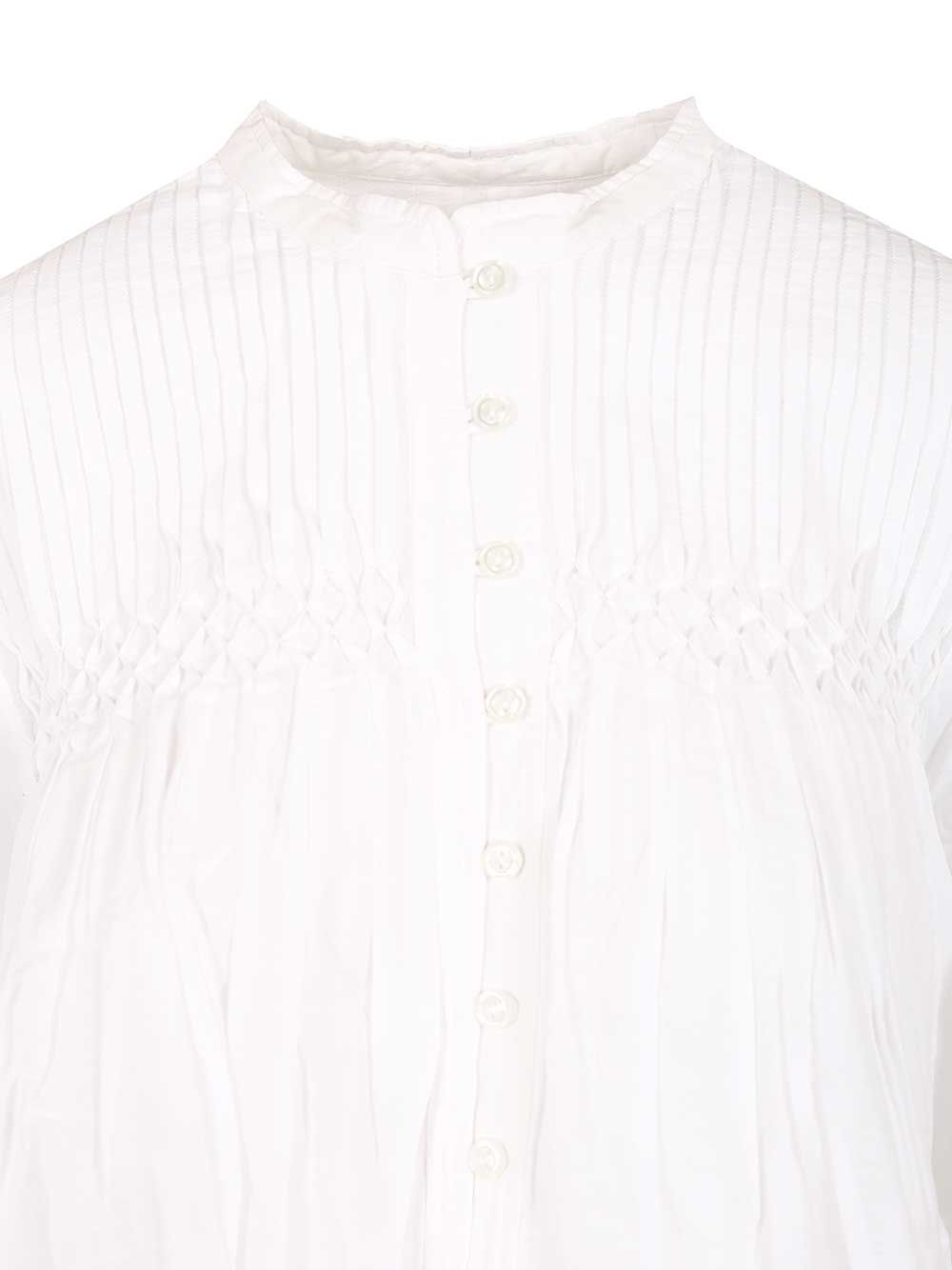 Marant Etoile Destiny-Gz Tops - White | c469a640424b7fe9e49ab6958d05235baa1ce956