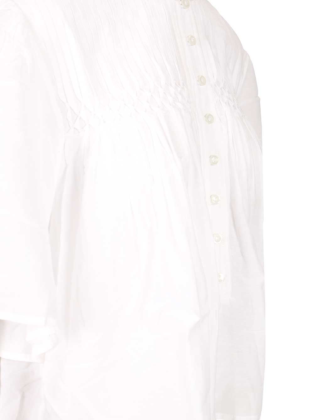 Marant Etoile Destiny Tops - White | 0a7e31455cf2dce22fd52c9052cbcd81d4974da6