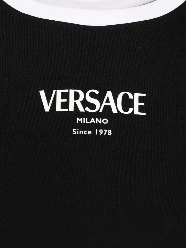 Versace Stretch Jersey T-Shirt - Black | ea9b178328569715d018035b13b3675884c9efd3