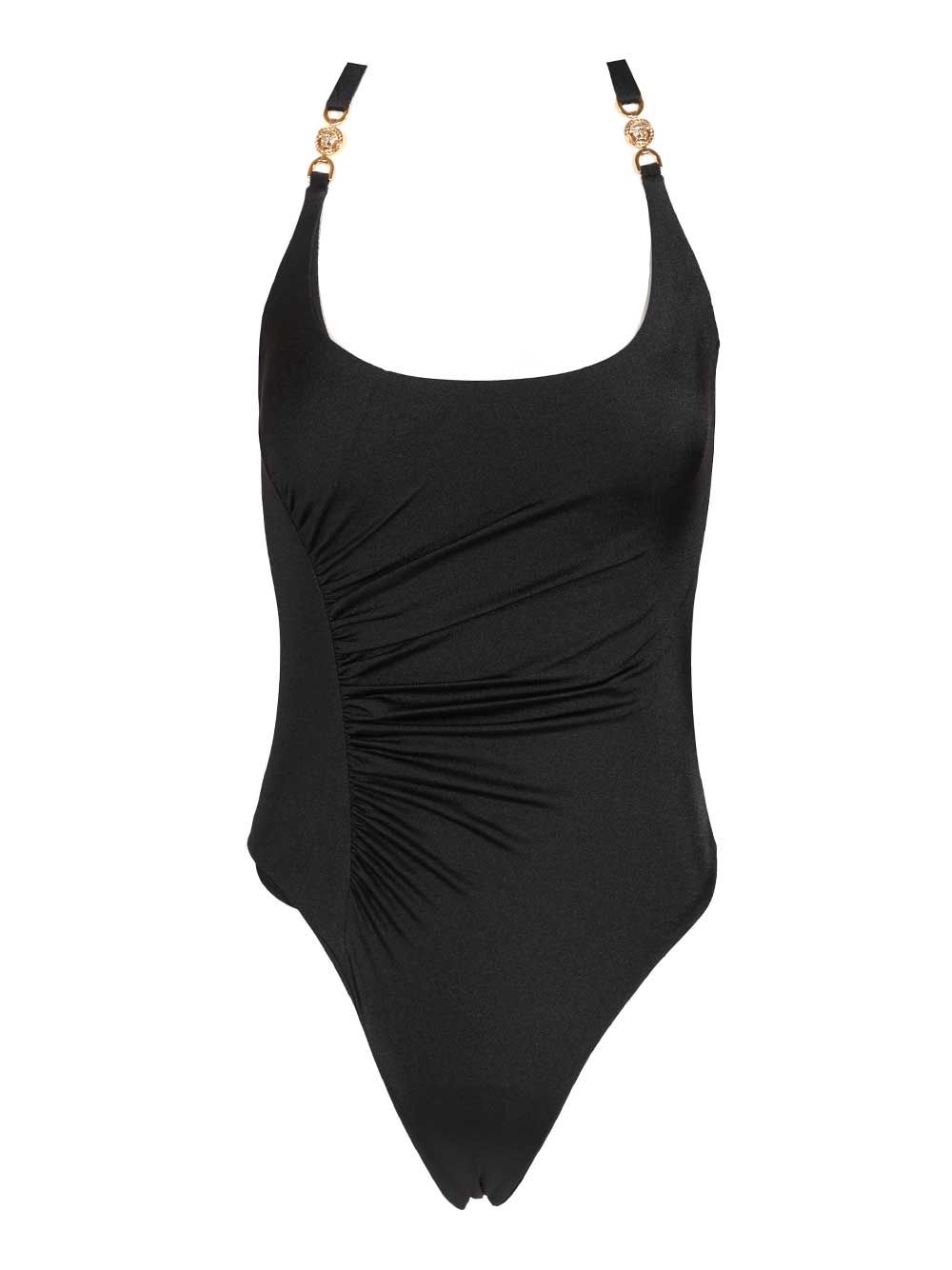 Versace Lycra One-Piece Swimsuit Swimwear - Black | 233b236b4573add55824d93f3e287194ac9e5845