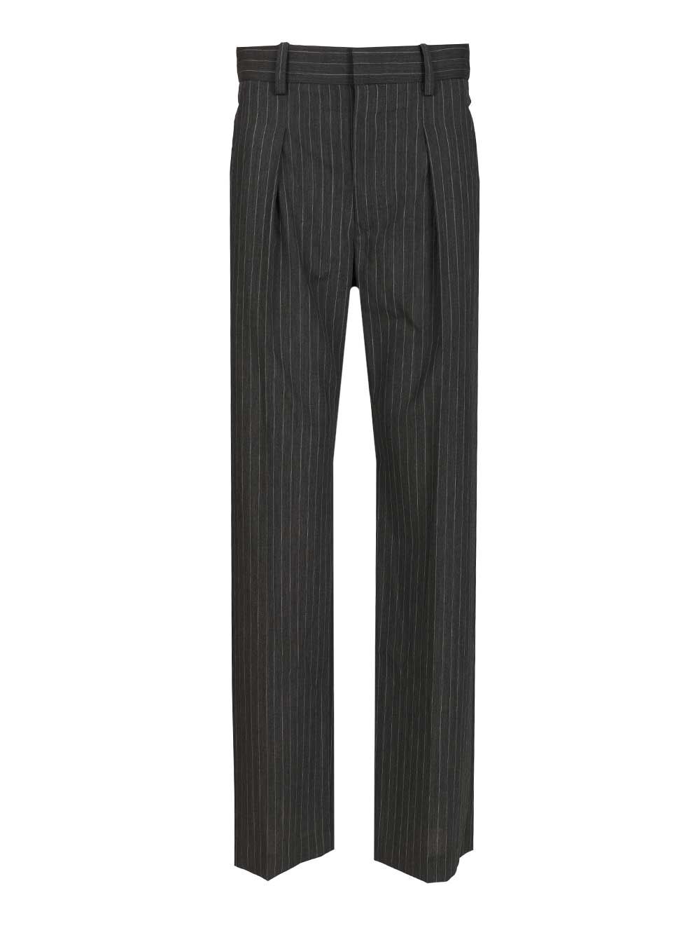 Isabel Marant Lisetta Pants Trousers - Grey | 41afe729701abaa468813dd521ab1ce1b6d3d89b