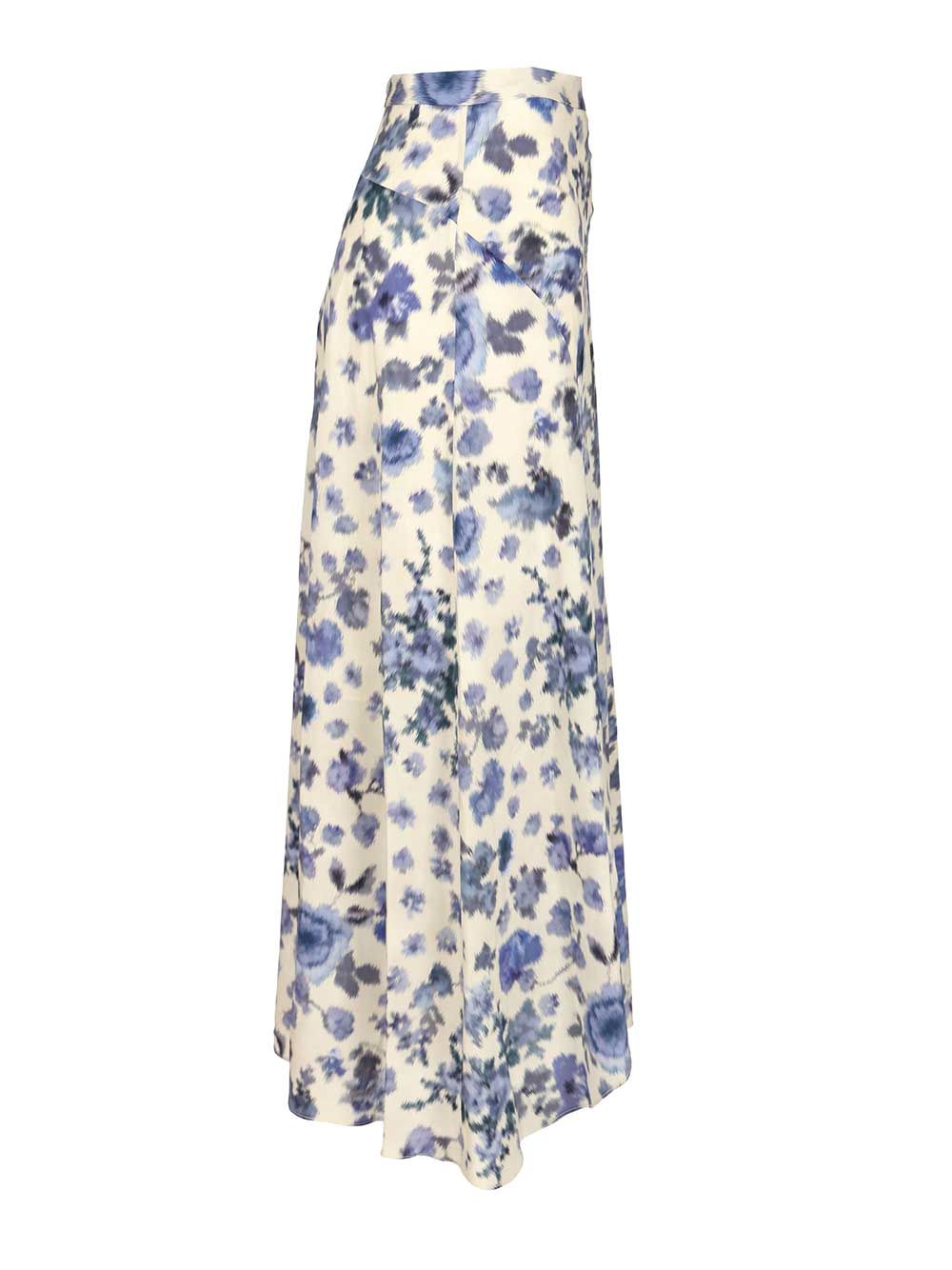 Isabel Marant Printed Long Skirt Skirts - Blue | 661dd2c931e22b07b2162c056db95ed20e53acfb