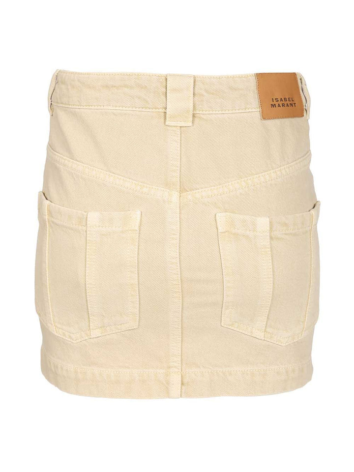 Marant Etoile Juana Skirts - Beige | e55ed53c707dfd3041042f3142c1eba4122b396e