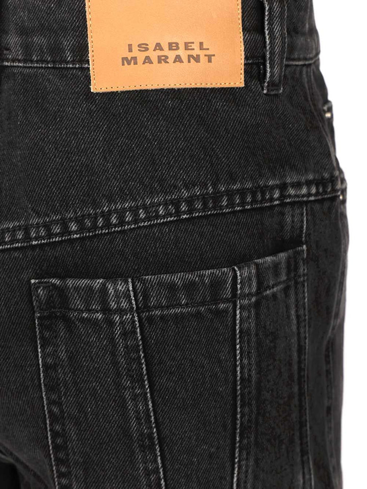 Marant Etoile Joely-Ga Trousers - Black | 3d7482fa8136dea4d4b5df409aa26f505b951457