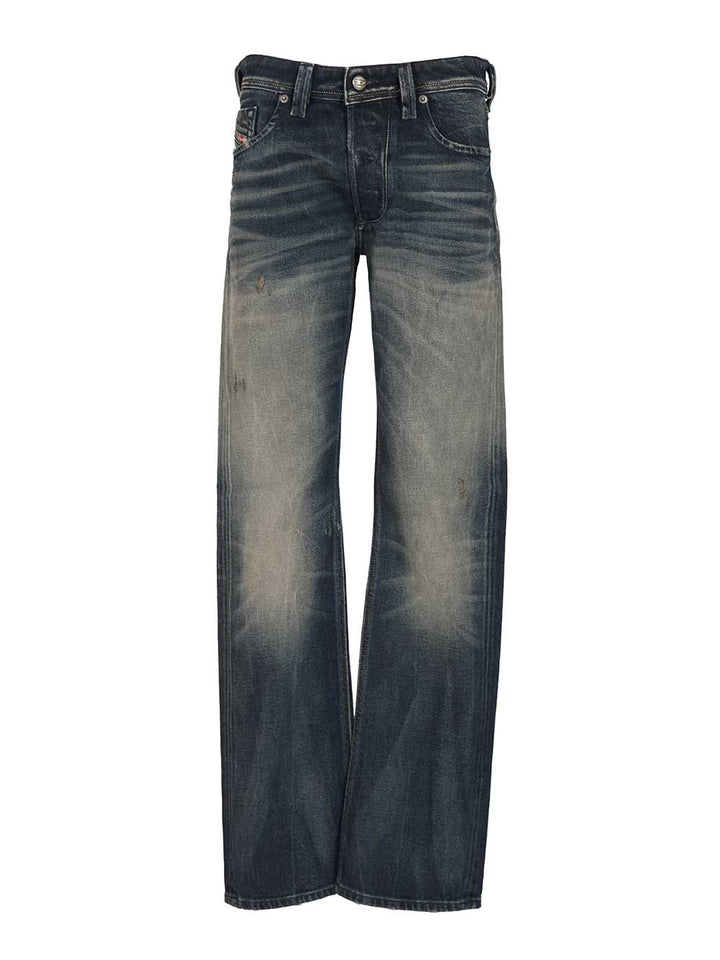 Diesel 1985 5 Pocket Denim Straight Fit Jeans - Blue | ec9d890b85540efc3b94c1037d662292cce6e63f