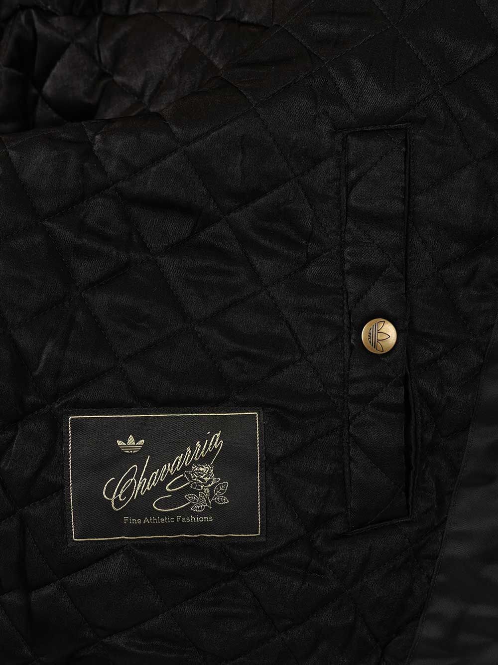 Adidas By Willy Chavarria Satin Bomber Jacket Jackets - Black | 4802123e33b13c0fc6908fcfe071b3e9a145d4b2