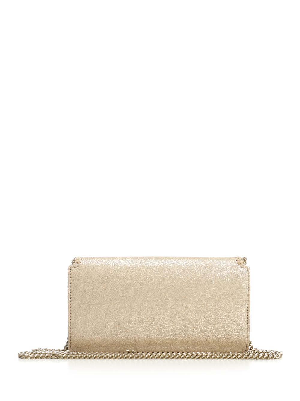 Stella Mccartney Falabella Chain Wallet With Shoulder Strap Crossbody Bags - Gold | a5f33ac64968c4504cabfadc3fb8fc67a217a5be