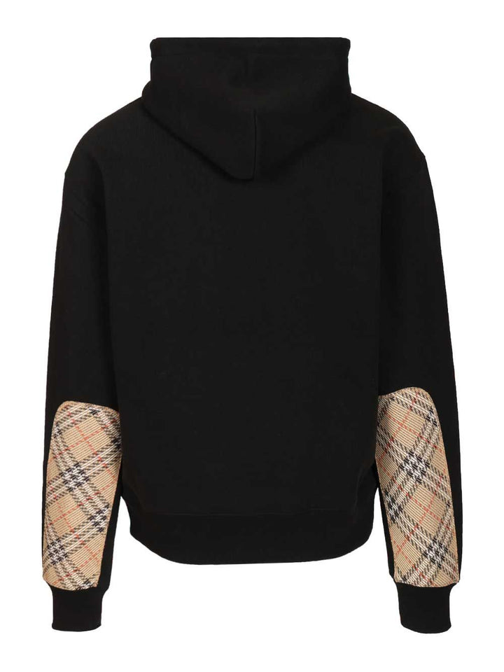 Burberry Cotton Hoodie Sweatshirts - Black | 2f079e95c180f5873b906437c7e2703982dd278a