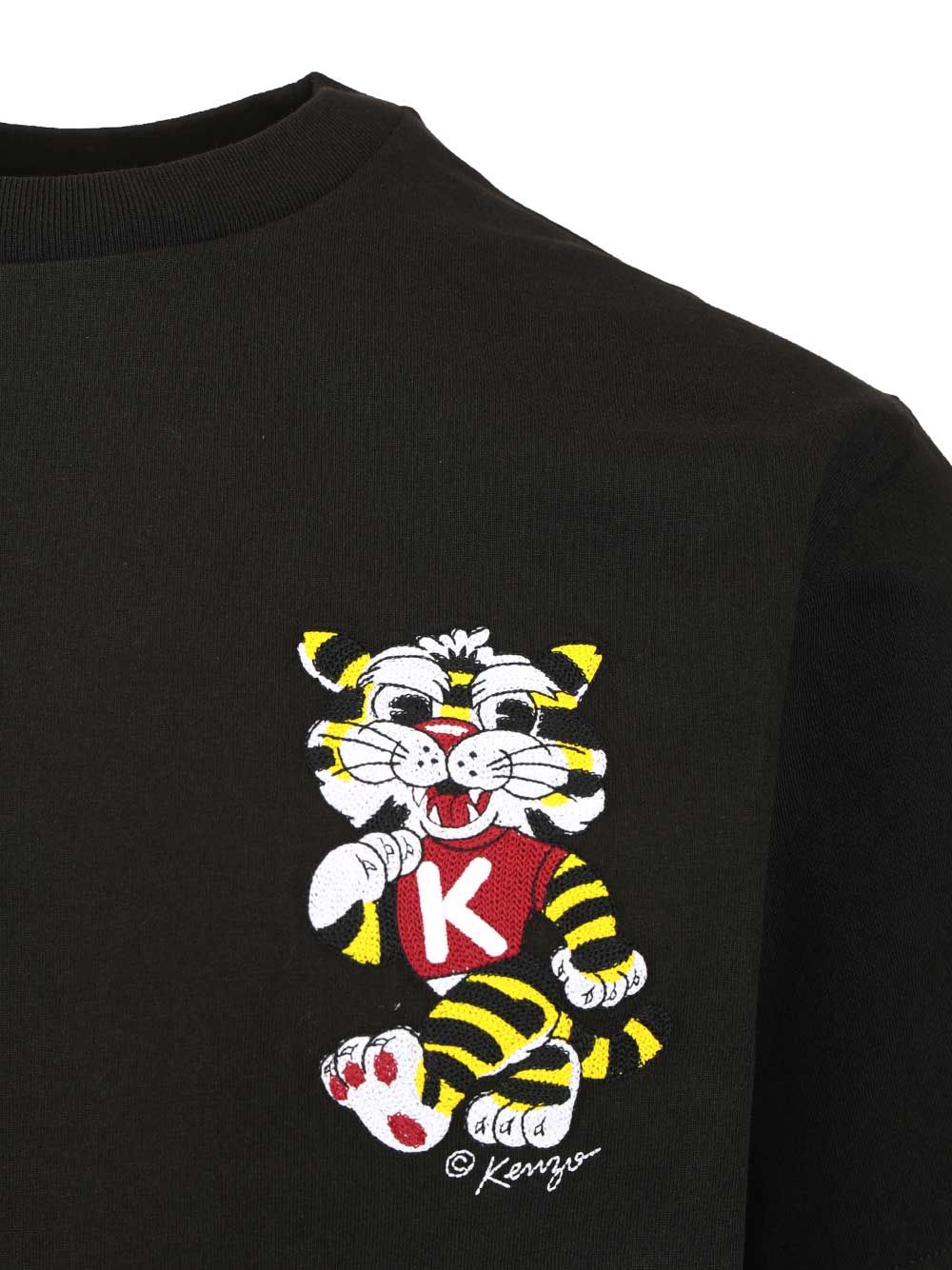 Kenzo Kenzo Wild Tiger T-Shirt - Black | c9bed1fa262af929c6f54e3cd7a470841b630c14