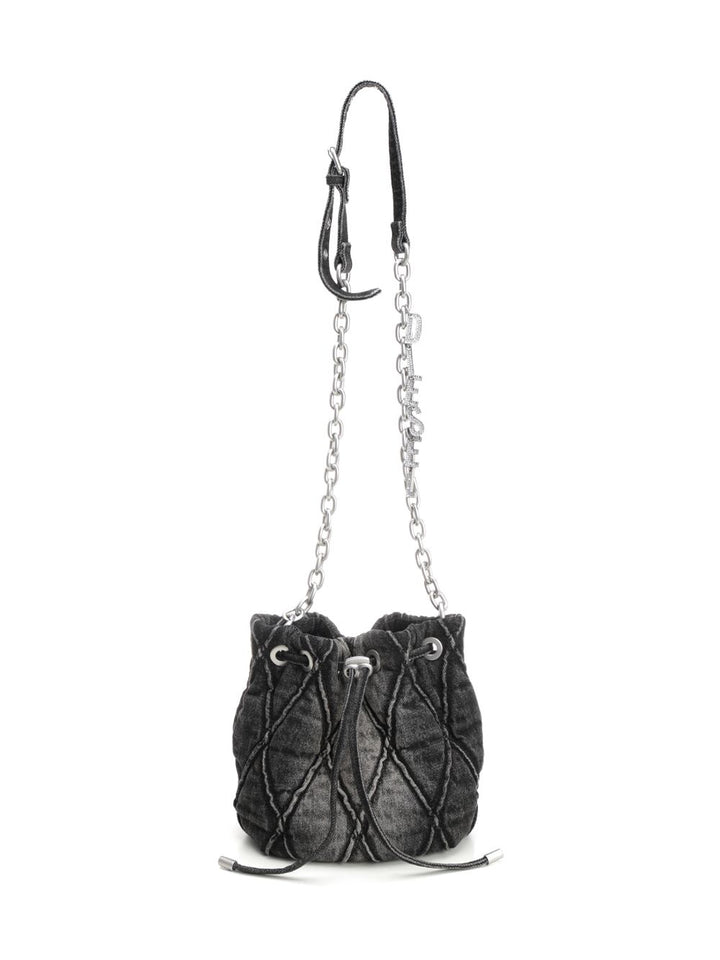 Diesel Charm-D S-Bucket Bag Crossbody Bags - Grey | 2e5b8c56dd4473c08d7f70ec8f24f88c2039e98a