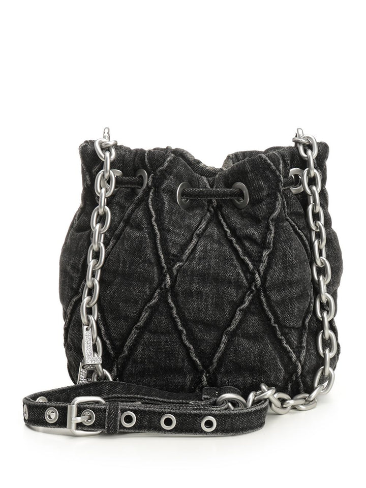 Diesel Charm-D S-Bucket Bag Crossbody Bags - Grey | d629bf41cceebcaf35d85a9d3199dfeb5c98c24d