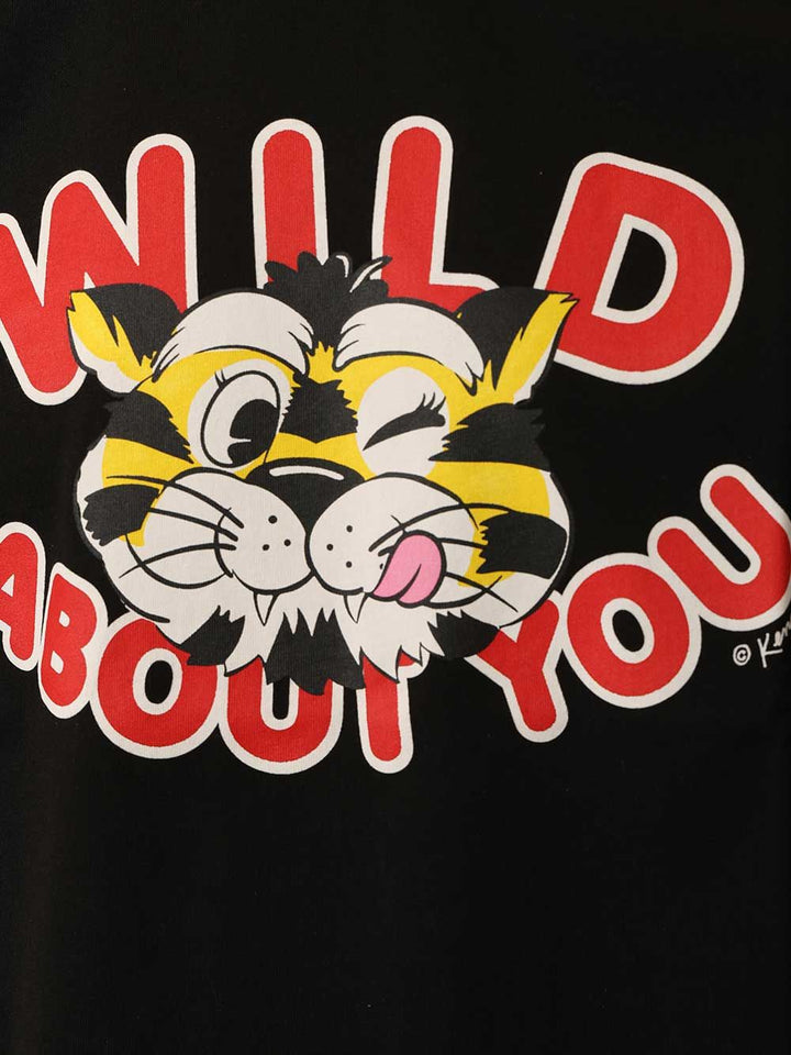 Kenzo Kenzo Wild Tiger Classic T-Shirt - Black | cdc6184e2f28c282a46b35c65e5f06473f7a44bf