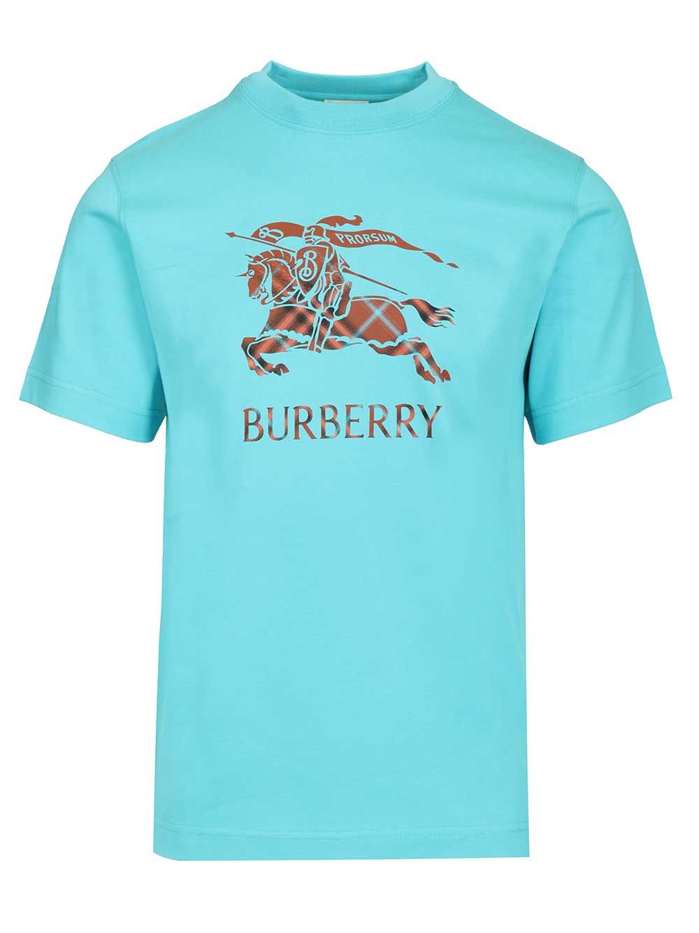 Burberry Ekd T-Shirt - Light blue | e915878f27208936fc1e38211b803a9d7eff30c1