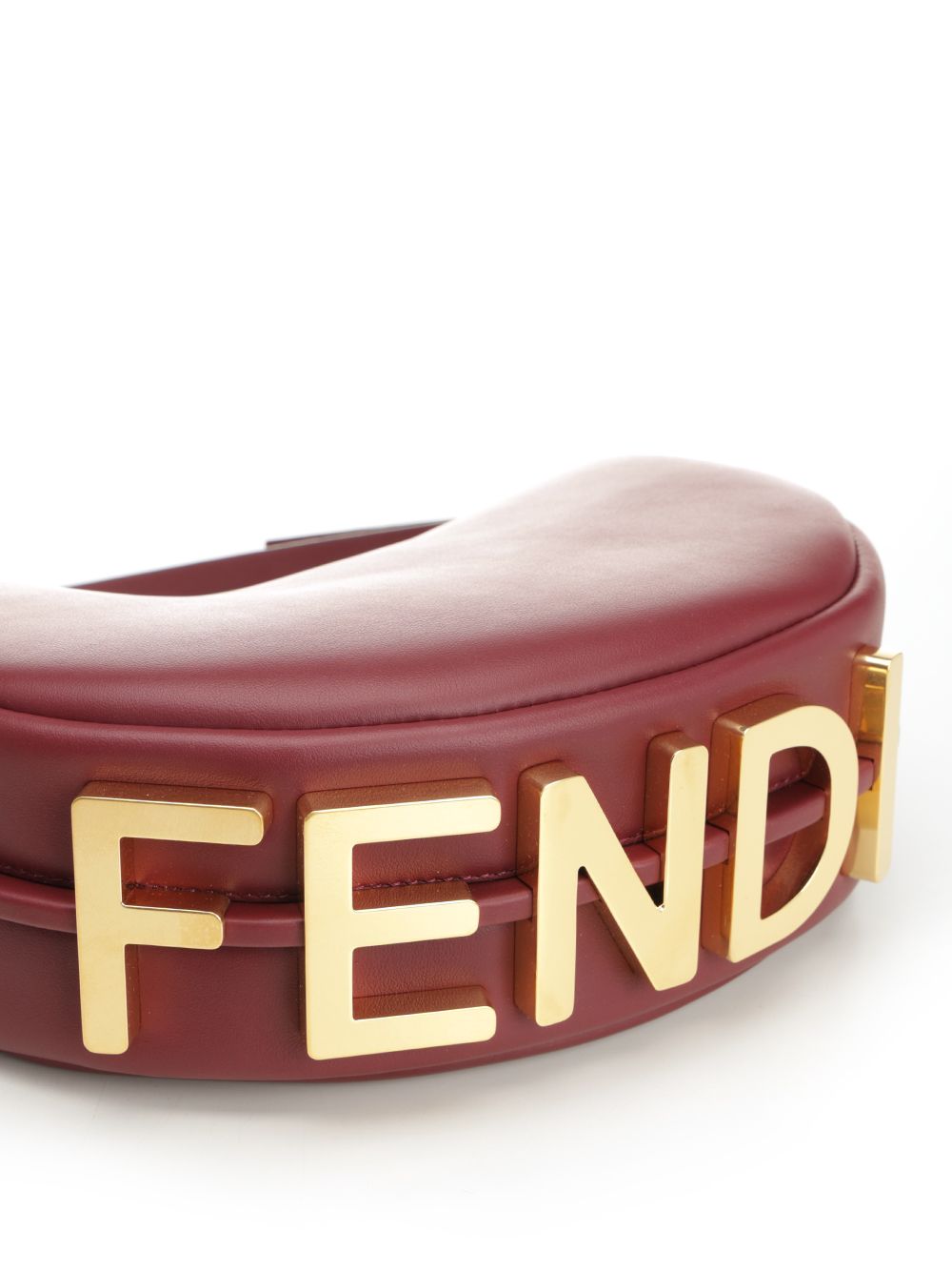 Fendi Fendigraphy Shoulder Bags - Red | f07e089588a2d991fa3a57286dde104cfd609a85