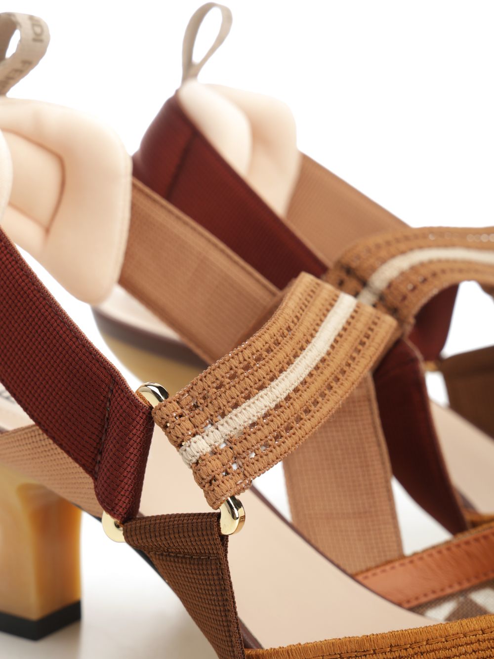 Fendi Colibri Rete Ric.Ff Cornely Pumps - Beige | f0310e4deedb1add2b1a2c61285098366b380a53