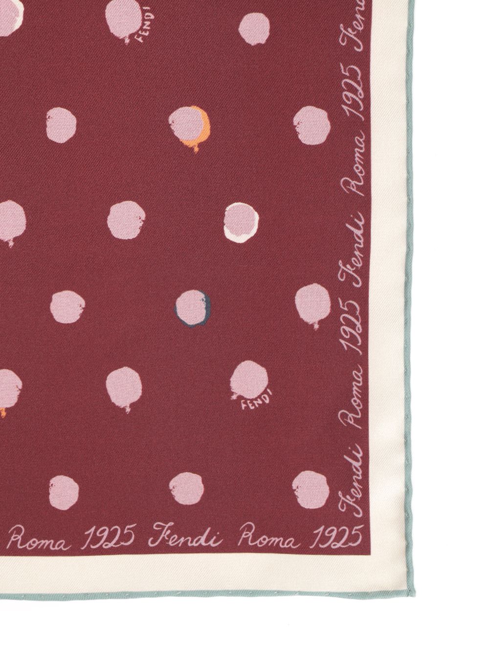 Fendi Foulard 90x90 Doub St Fale Dot Scarves And Foulards - Multicolor | ad853b76936b7d59f25d6dd6c2a2826f8f6ca50a