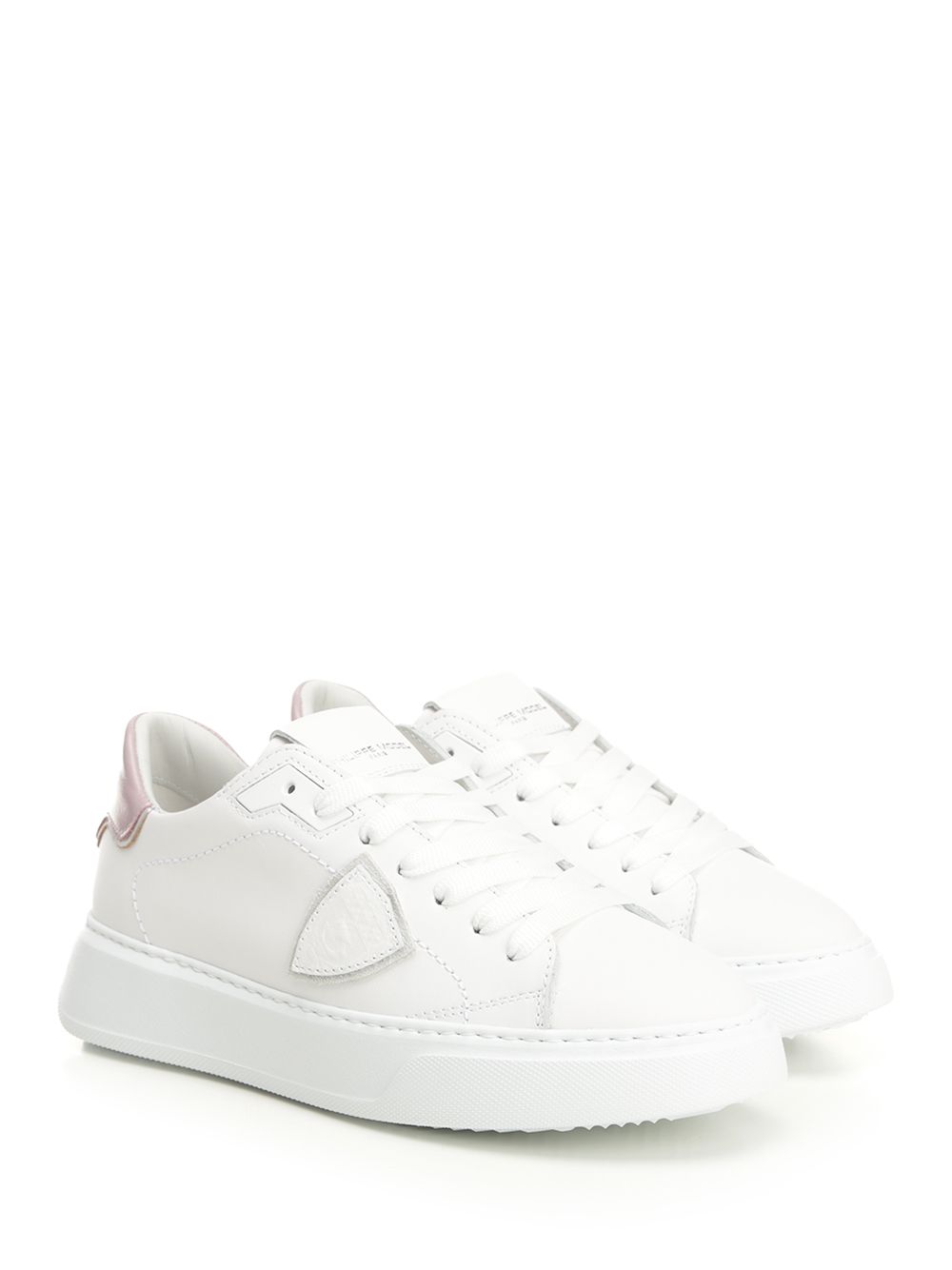 Philippe Model Temple Low Woman Sneakers - White | 049ea2db8aa83b2d23961b2c7a429c4bd2e71452