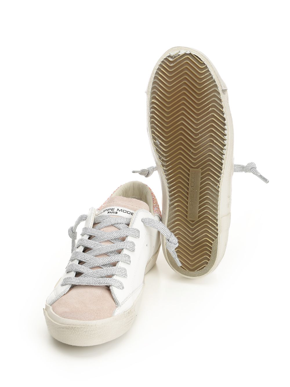 Philippe Model Prsx Low Woman Sneakers - White | d3021250c51937b131e2a6d4d7dbd0406bc77b02
