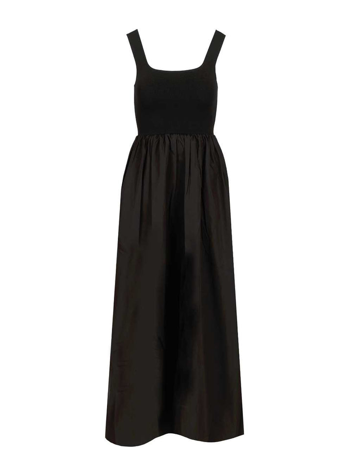 Matteau Knit And Cotton Dress Dresses - Black | c7dc8dfce764808210125b574e69bd01d3935d76