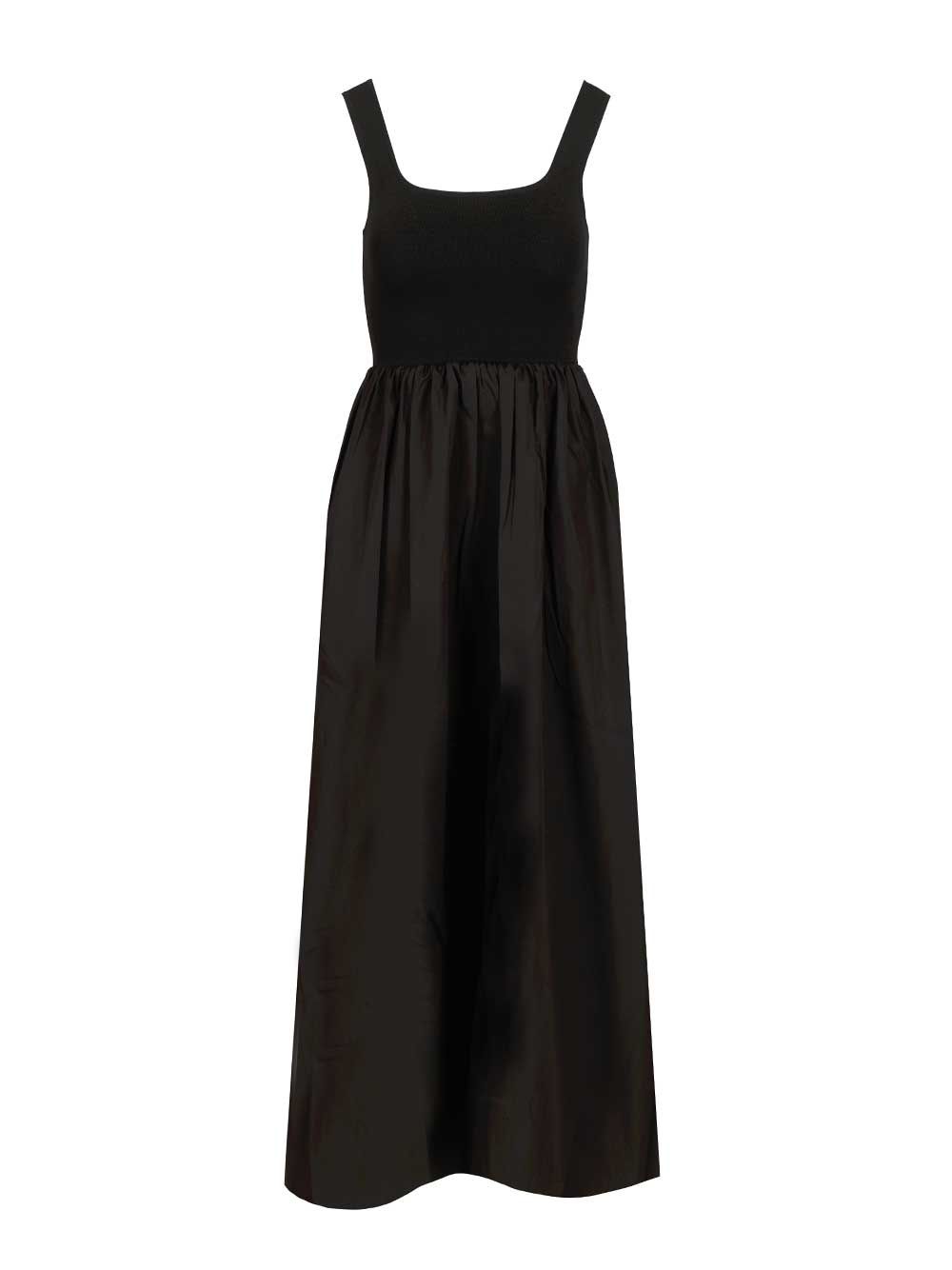 Matteau Knit And Cotton Dress Dresses - Black | c7dc8dfce764808210125b574e69bd01d3935d76