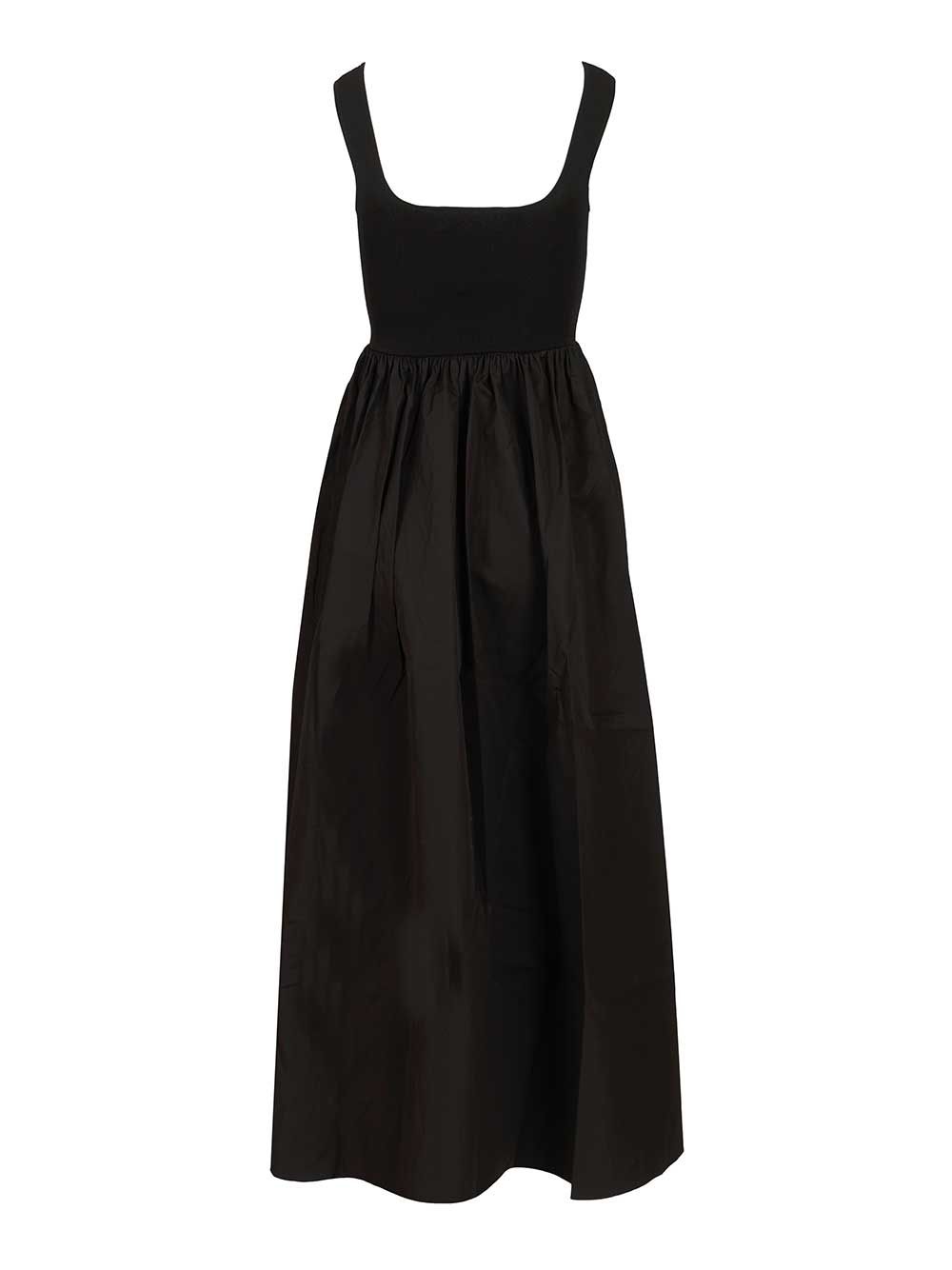 Matteau Knit And Cotton Dress Dresses - Black | 7365311a61c46eeb127e9f14b4da0ca3fea0713c