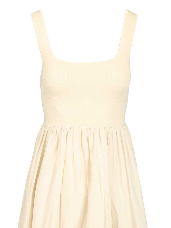 Matteau Knit And Cotton Dress Dresses - Beige | db2c53fe8ad12b1704f34b267f05e3b7f1ec1817