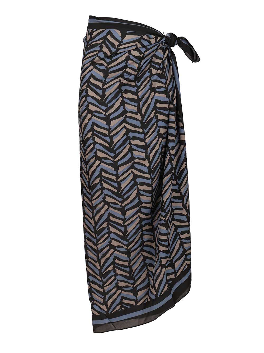 Matteau Silk Sarong Skirts - Grey | a6f81350a4a17e39d766d133e1fc00bce7573482