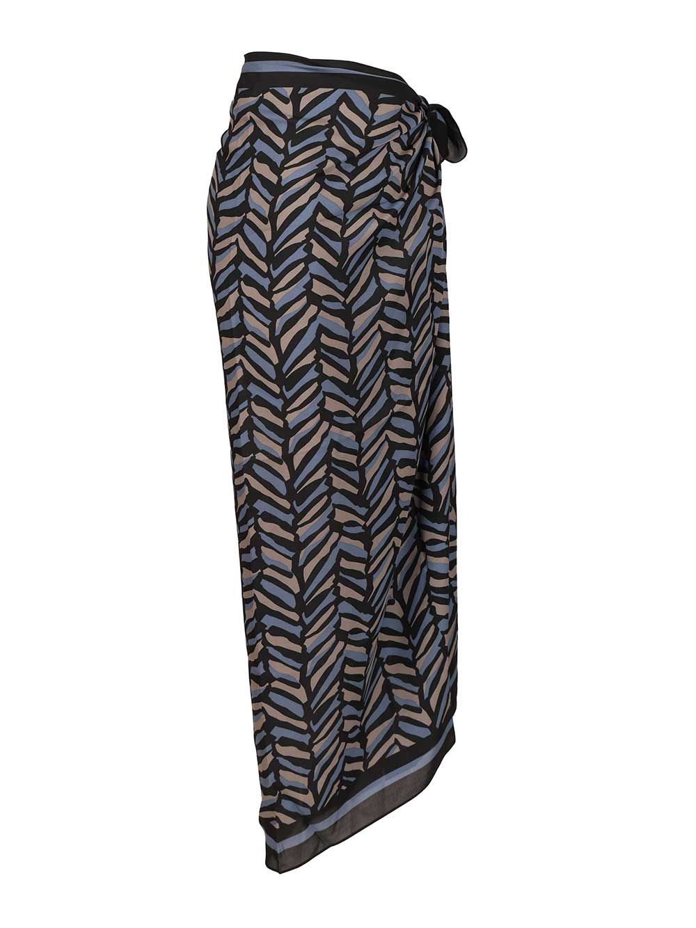 Matteau Silk Sarong Skirts - Grey | c04067fa6d4e65ffd53d59561031a97374c00da3