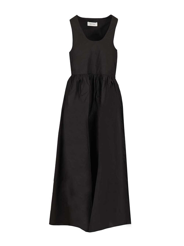 Deep U Dresses Black