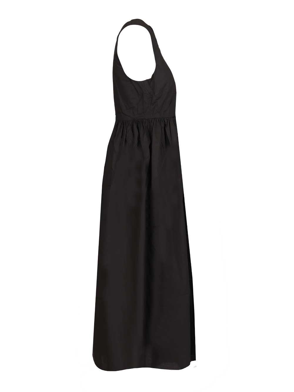 Matteau Deep U Dresses - Black | 2b65f2022718b7ccb7a4a5ccf0f1dc30a18822e0
