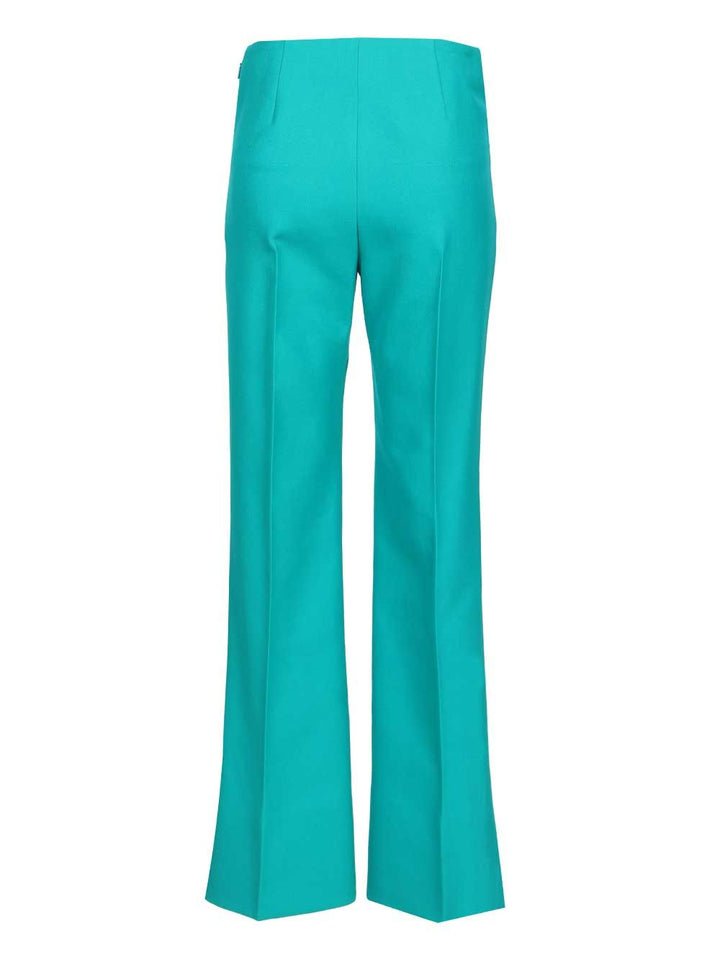 Fendi Pantalone  Grain De Poud Trousers - Light blue | 342ff5eff0790c49360823d1b94c77afeb85ac92