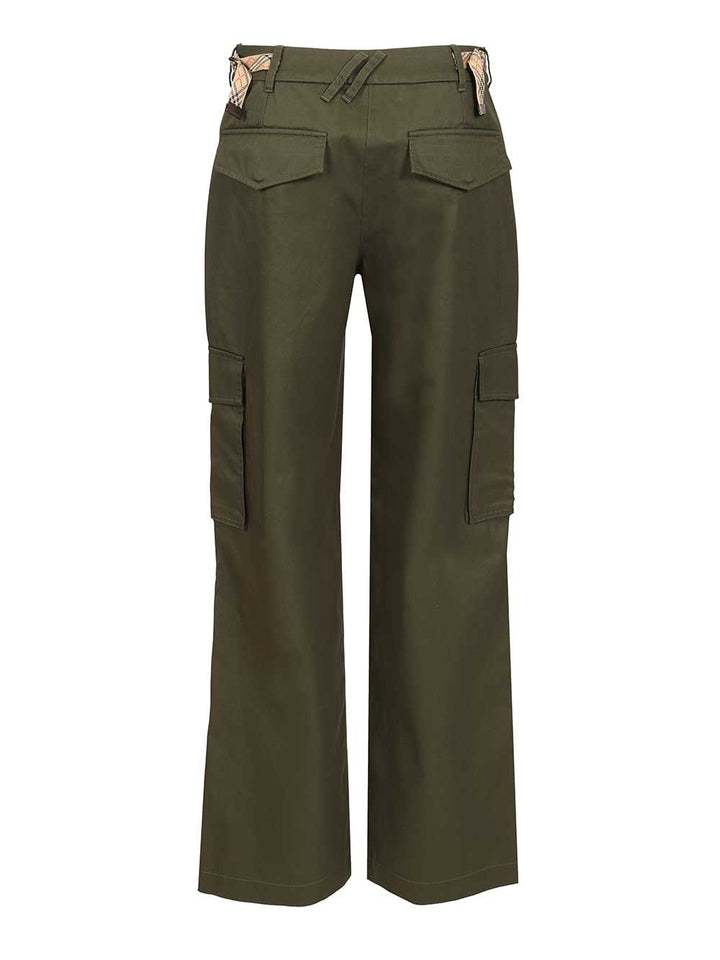 Burberry Cargo Trousers - Green | 511e08f9e8bb011337c84118de13807f846c05fb