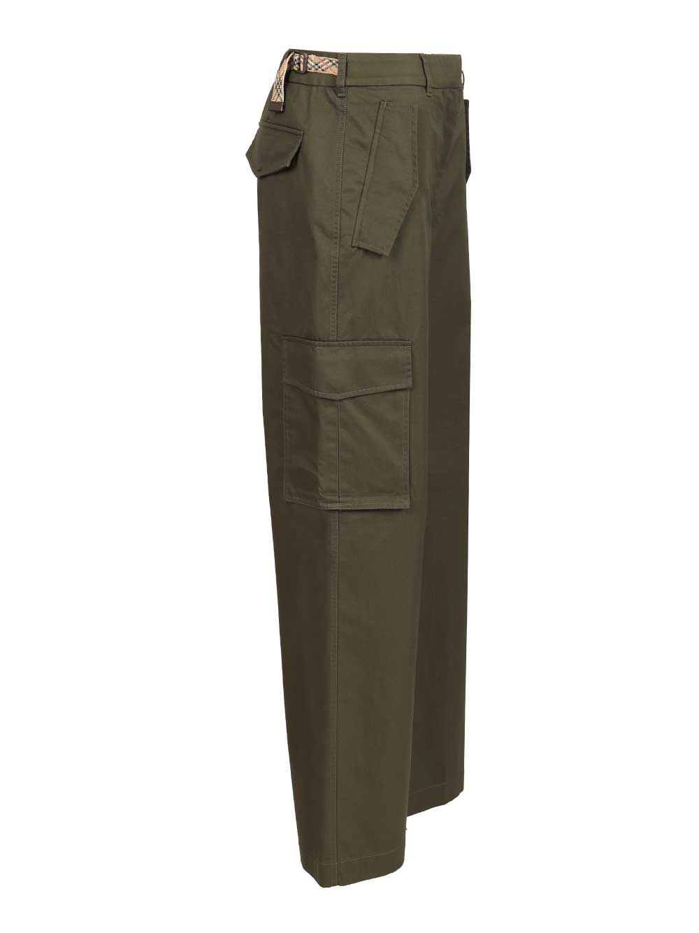 Burberry Cargo Trousers - Green | 6ae1047e89555207be6758f1d132ed1d7fcc6e43