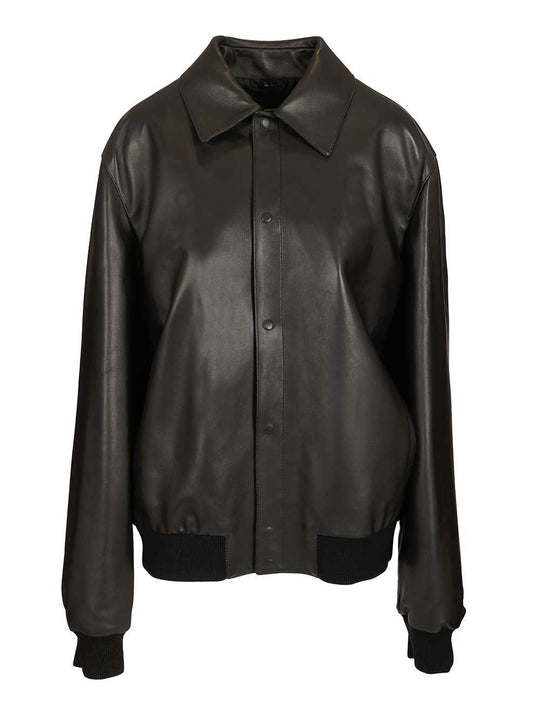 Blouson Leather Jackets Black