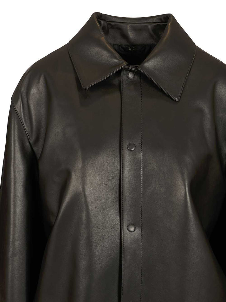 Fendi Blouson Leather Jackets - Black | 76ece00d089d3c24ccaa7fde6aa6eb1509590d35