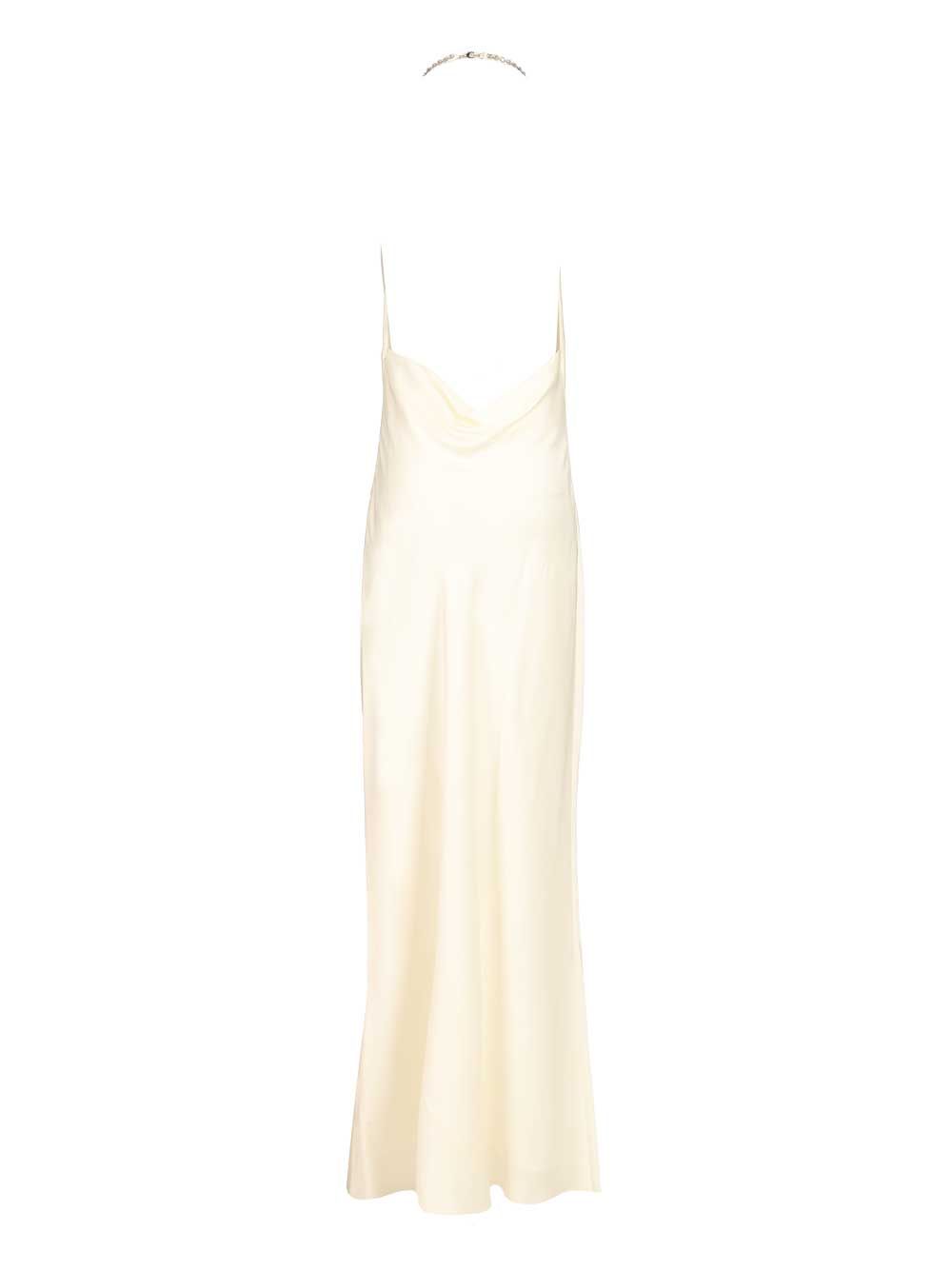 Stella Mccartney Forever Stella Emb Dress Dresses - White | 67984ce6ada0347c8d442dd087a95474a3cdecd6