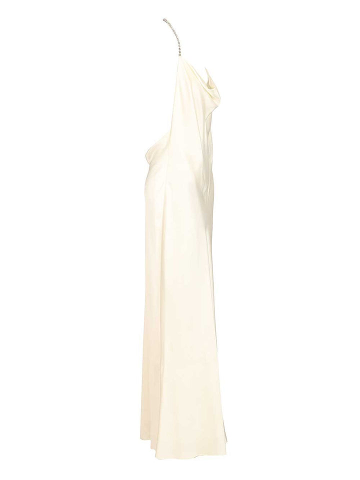 Stella Mccartney Forever Stella Emb Dress Dresses - White | 62e45f52365663879260dcc05cac3949bb9c0d7a