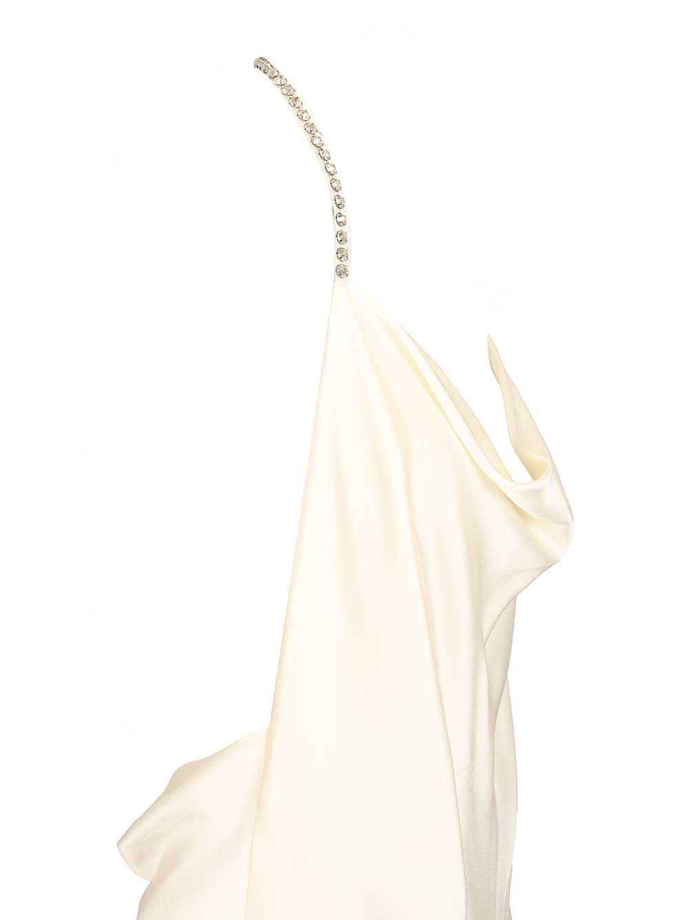 Stella Mccartney Forever Stella Emb Dress Dresses - White | 54a1b161830489a17ae50479cf954409aabf1d73