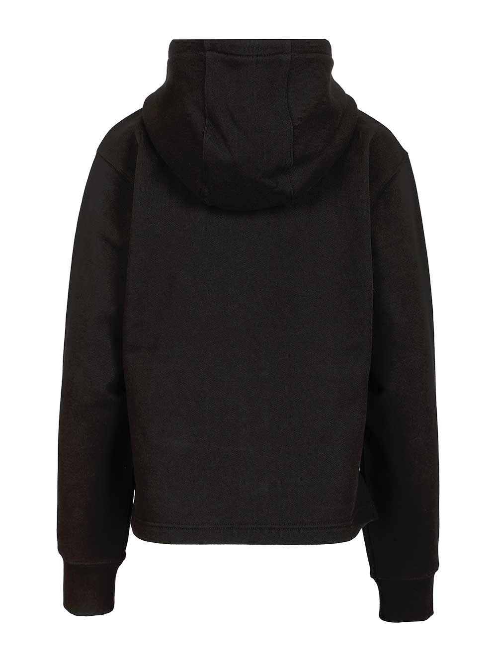 Burberry Cotton Hoodie Knitwear - Black | b5e9faf4326158320623502943d2082b74b16d99