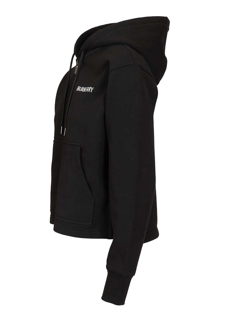 Burberry Cotton Hoodie Knitwear - Black | 29504f55a098f2721d8a43876b222a11972a9702
