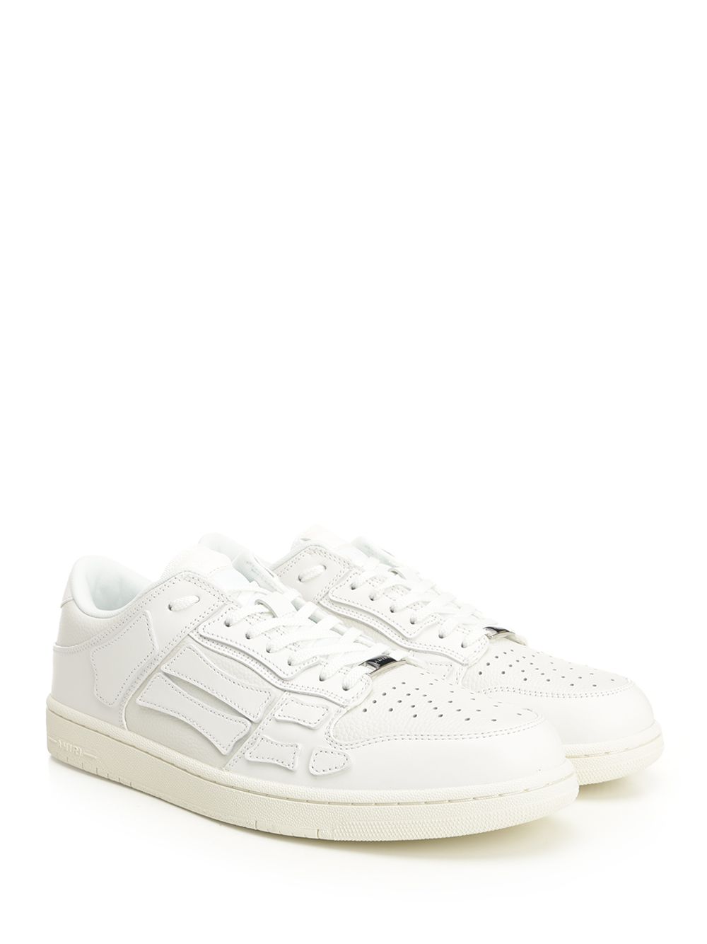 Amiri Skel Top Low Sneakers - White | f5f0c6f7263e1fef9fbc87ce708457568fb44c83