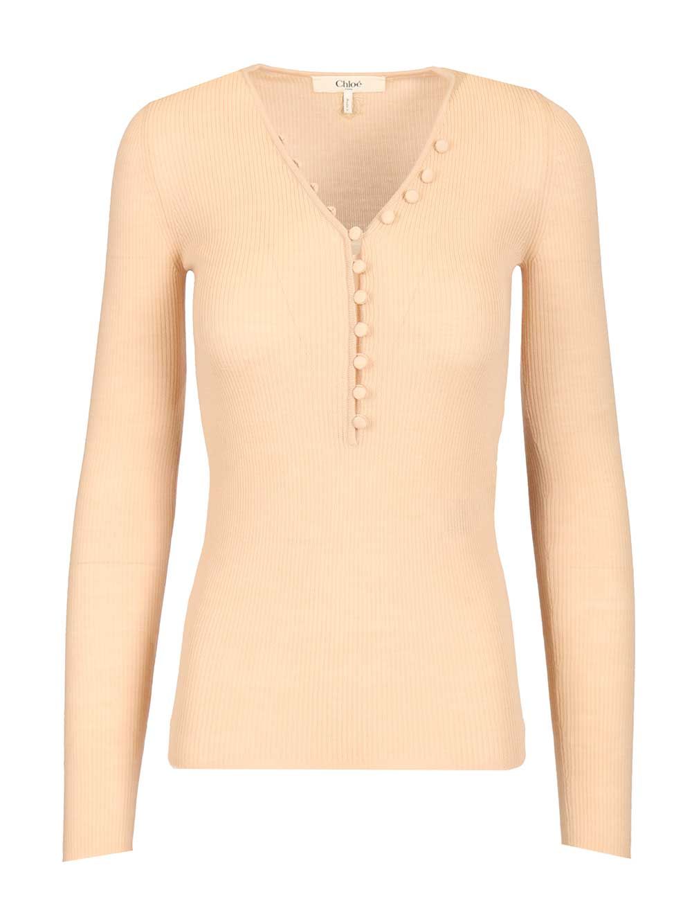 Chloe' Pullover, Honey Pink Knitwear - Rose | ef32fc6cd243d9fef550327136cf2d5f772cf55d