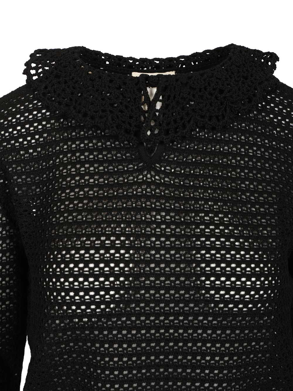 Chloe' Pullover, Black Knitwear - Black | 961a892dc0dc386d9a4b9939fa18a68b87c0dafd