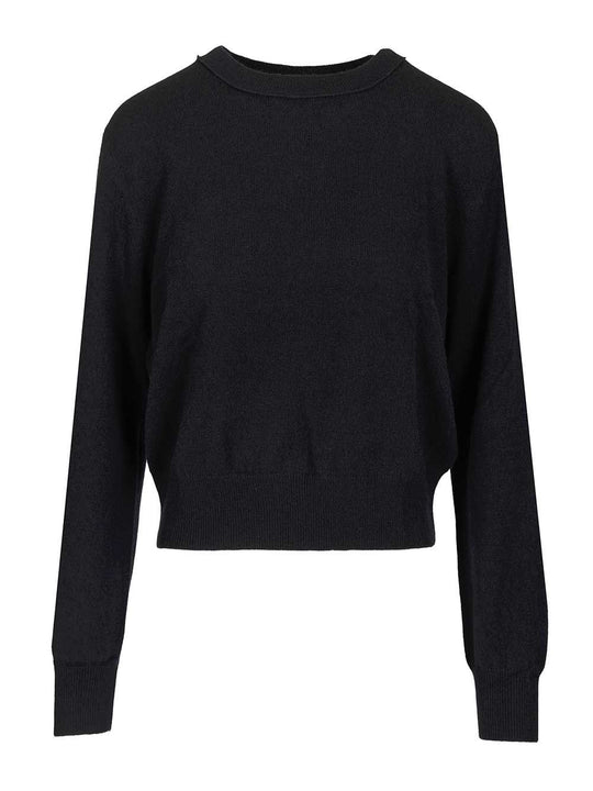 Greer Crewneck Sweater Knitwear Blue