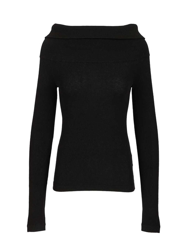 Claudina Tops Black