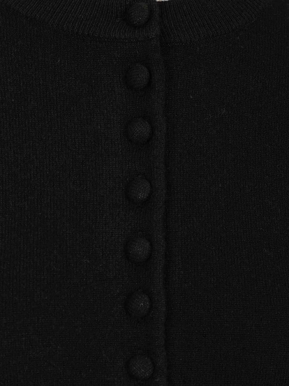 Lisa Yang Wilona Cashmere Cardigan Knitwear - Black | d4a6517dca75e83a0643007b0c920e5836925b57